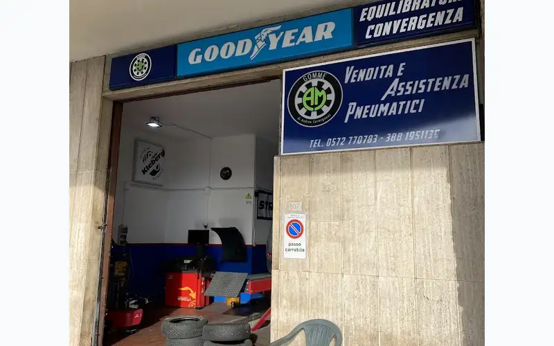 Foto dell'officina A.M. Gomme