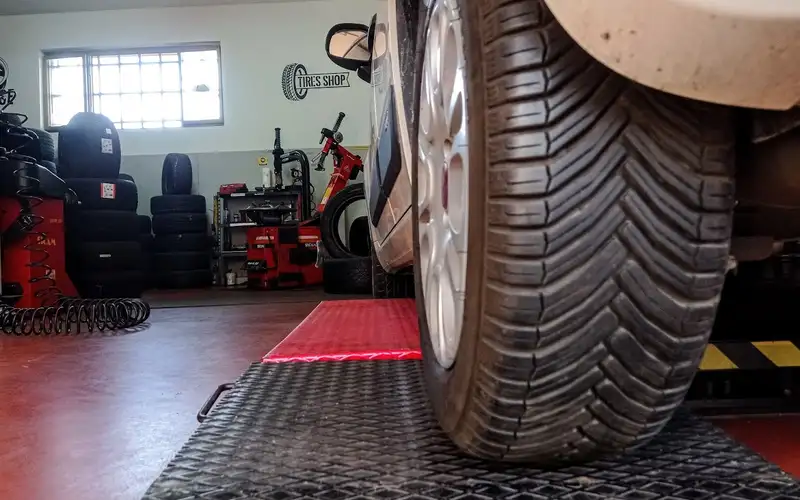 Foto dell'officina Franco Gomme