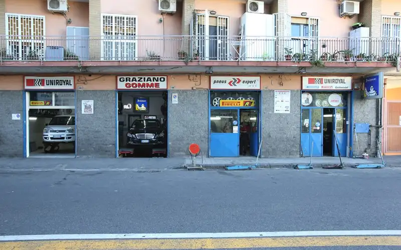Foto dell'officina Graziano Gomme S.a.s.