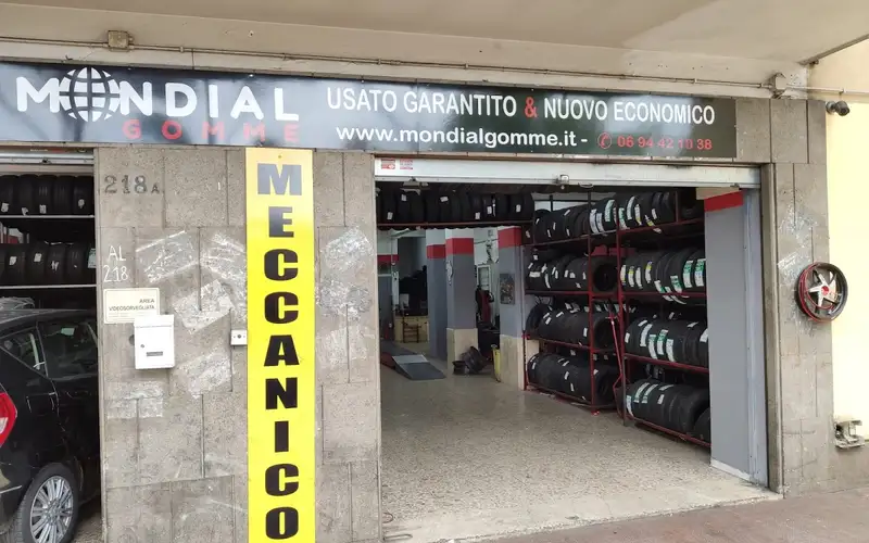 Foto dell'officina Mondial Gomme Gomme Usate - Roma Prenestina