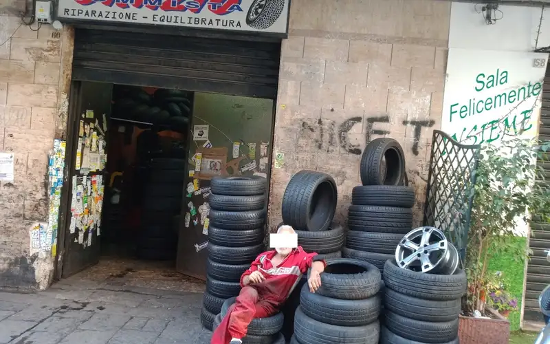 Foto dell'officina Orazio Gommista