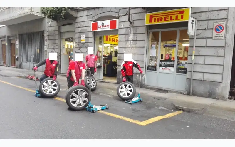 Foto dell'officina Pinto Gomme S.a.s.